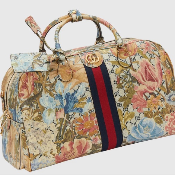 Gucci Floral Duffle Bag - Picture 3 of 9